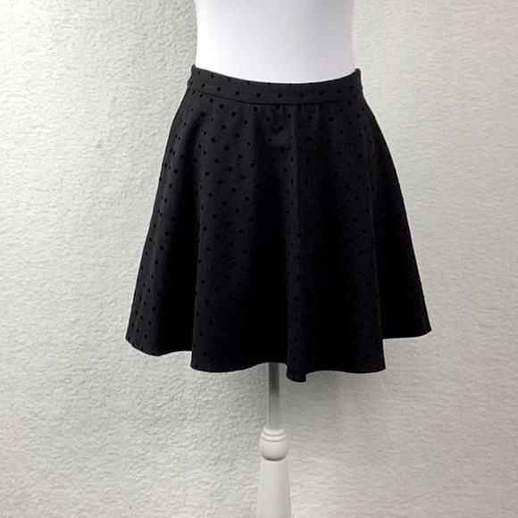 Madewell Black Mini Skirt Womens Sz. 6 - Picture 1 of 14